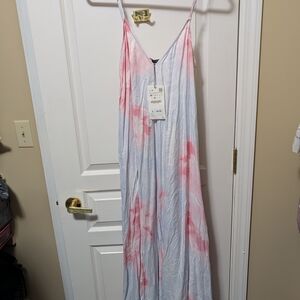 Zara Pink and White Top